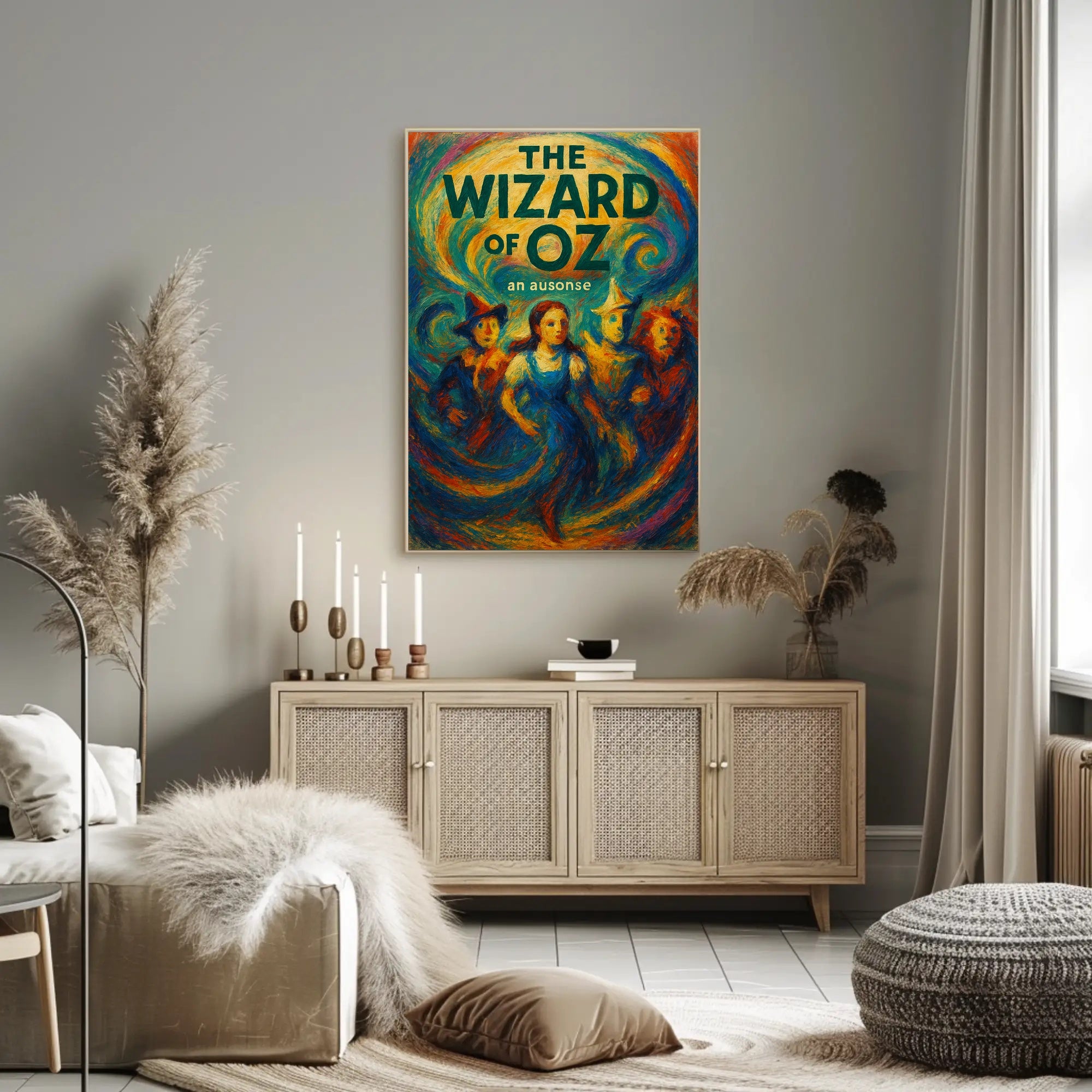 The Wizard of Oz Impressionistic Fantasy or Mythology Poster PosterGoat