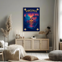 Virginia A Historical Tribute Poster