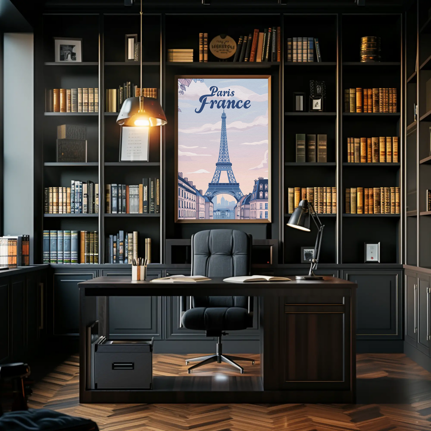 Paris France – Eiffel Tower at Sunset