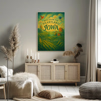 Discover the Heartland Iowa Poster