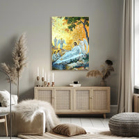 Serene Divine Gathering Poster