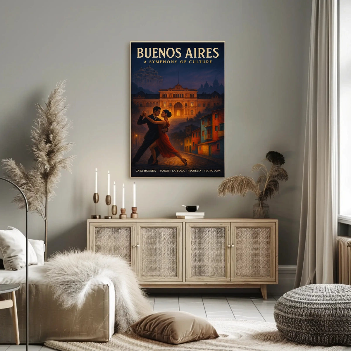 Buenos Aires A Symphony of Culture Poster