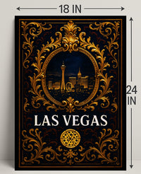 Las Vegas Elegance Poster PosterGoat