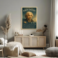 The Brilliant Mind of Albert Einstein Poster