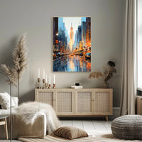 Urban Reflections Poster PosterGoat