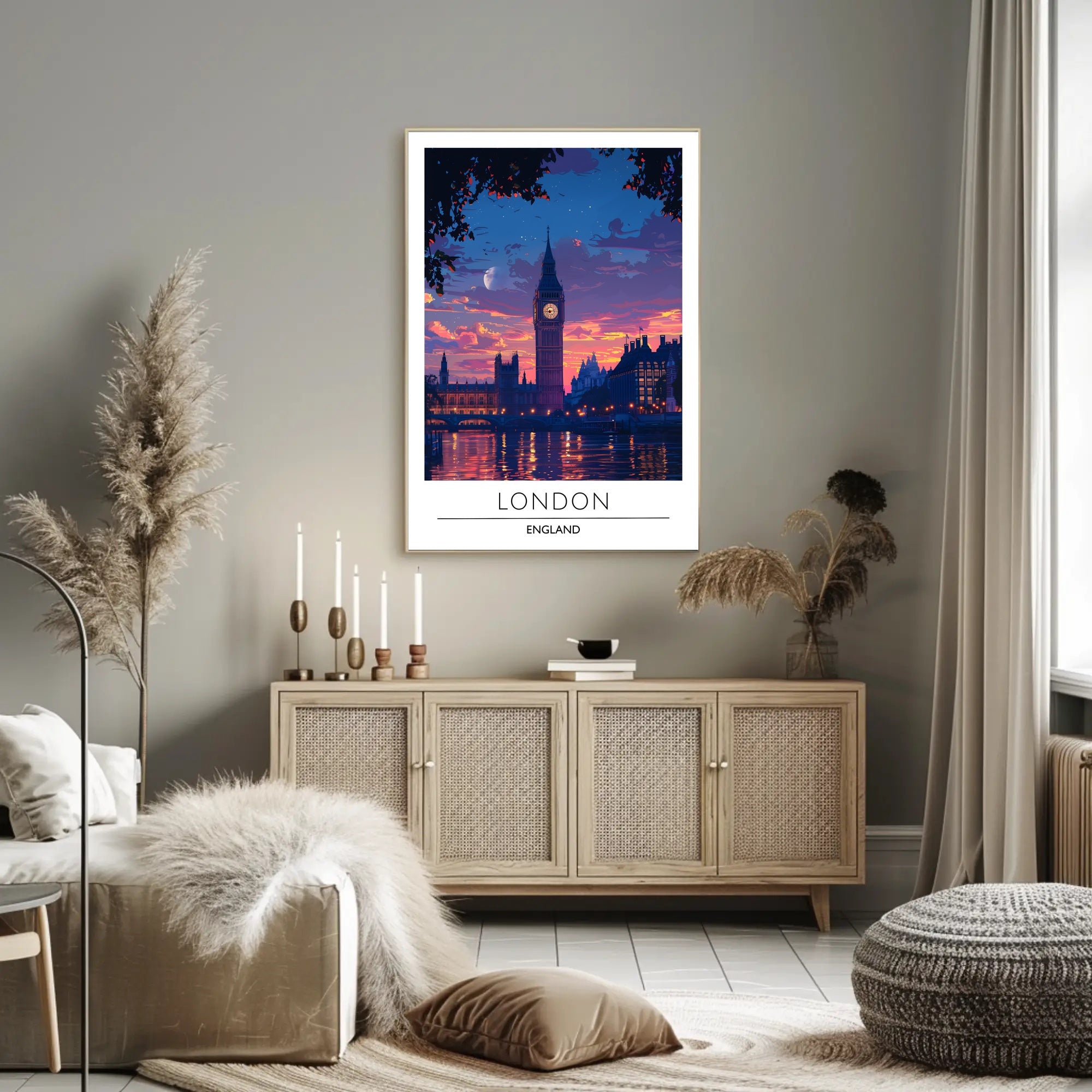 Big Ben Twilight London Urban or Cityscape Poster