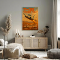 T-46G Thunder Piglet Jet Aviation Poster