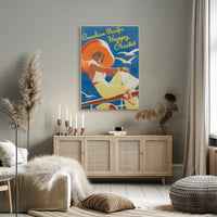 Canadian Pacific Happy Cruises Vintage Travel Poster PosterGoat