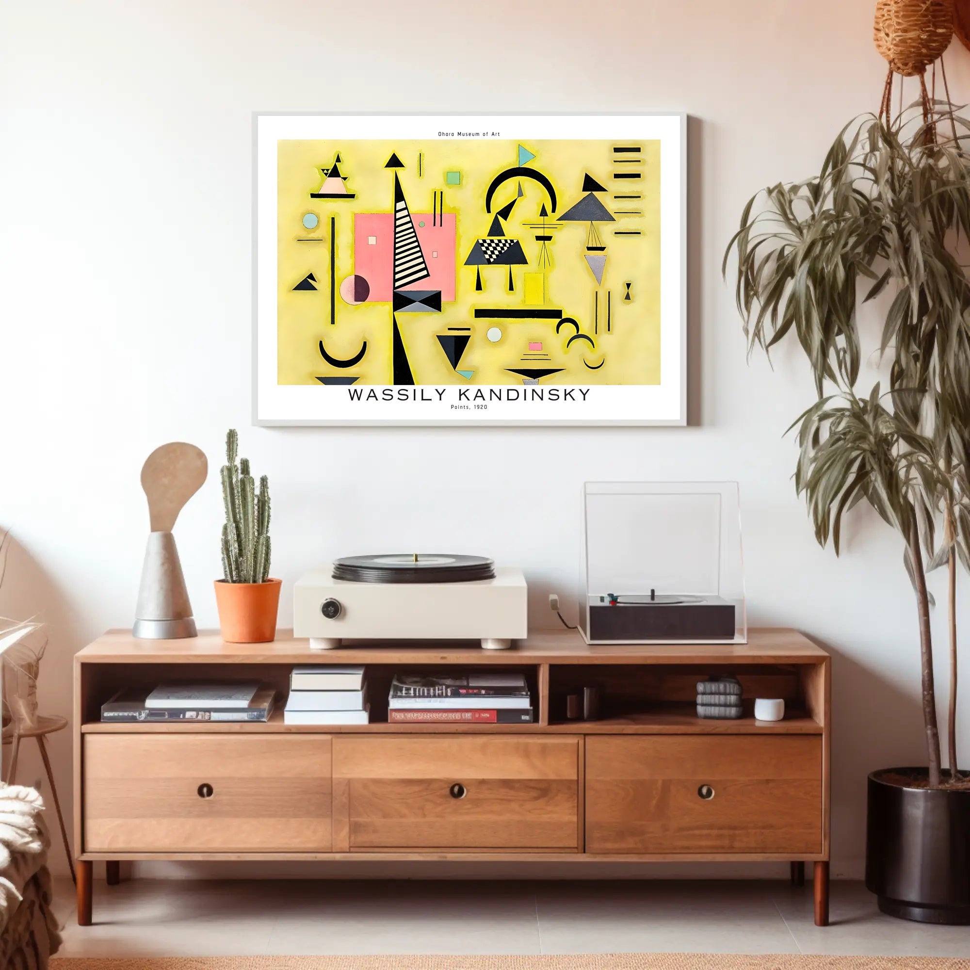 Wassily Kandinsky Points 1920 Poster