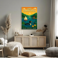 Lake Charlevoix A Jewel In Northern Poster