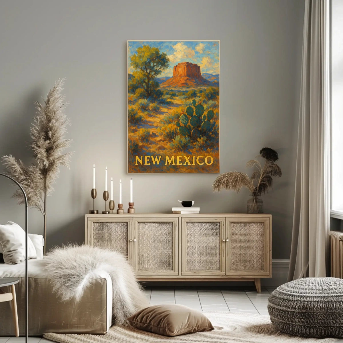 New Mexico Landscape Poster