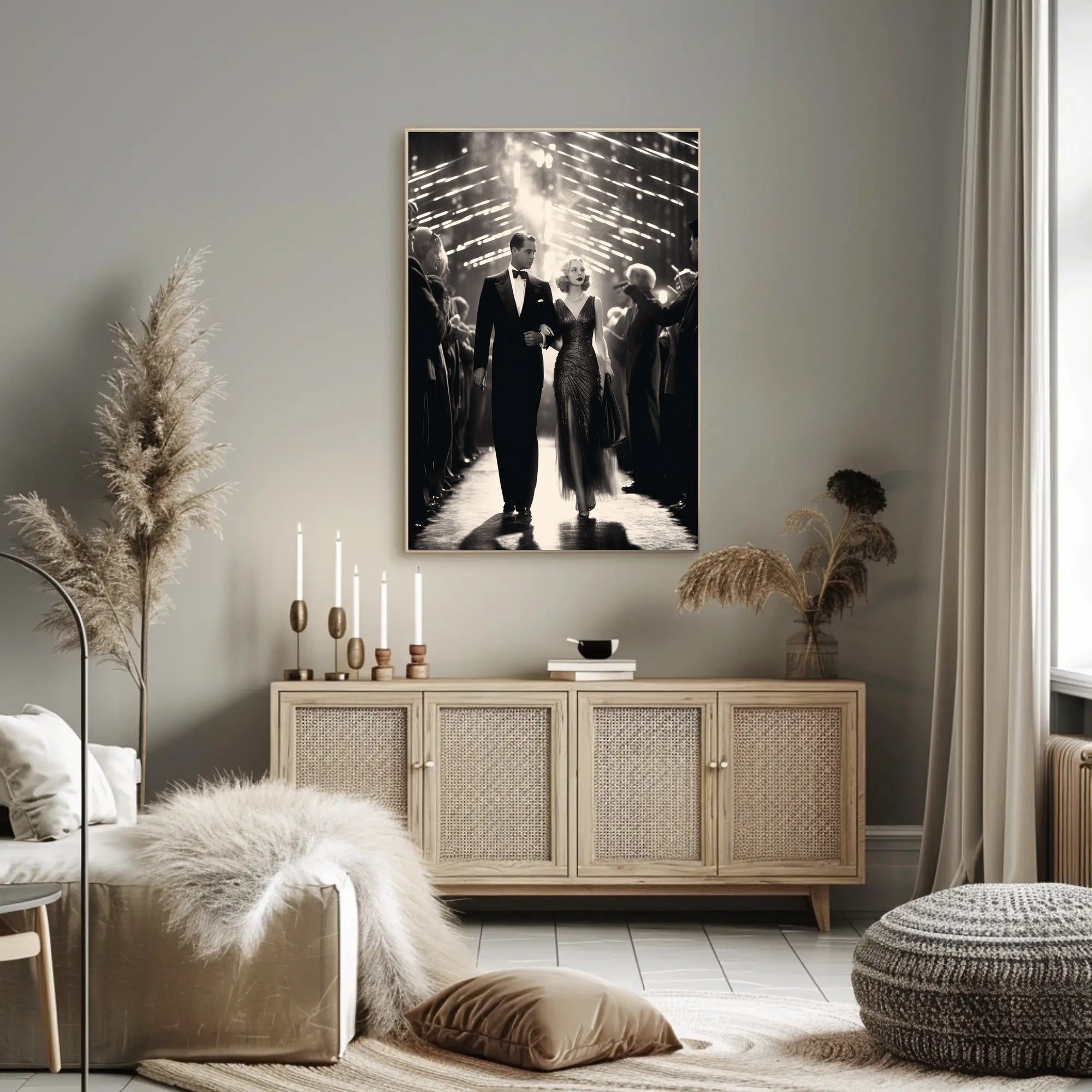 Glamorous Entrance Poster