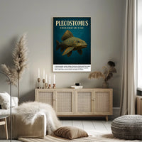 Plecostomus Freshwater Fish Poster