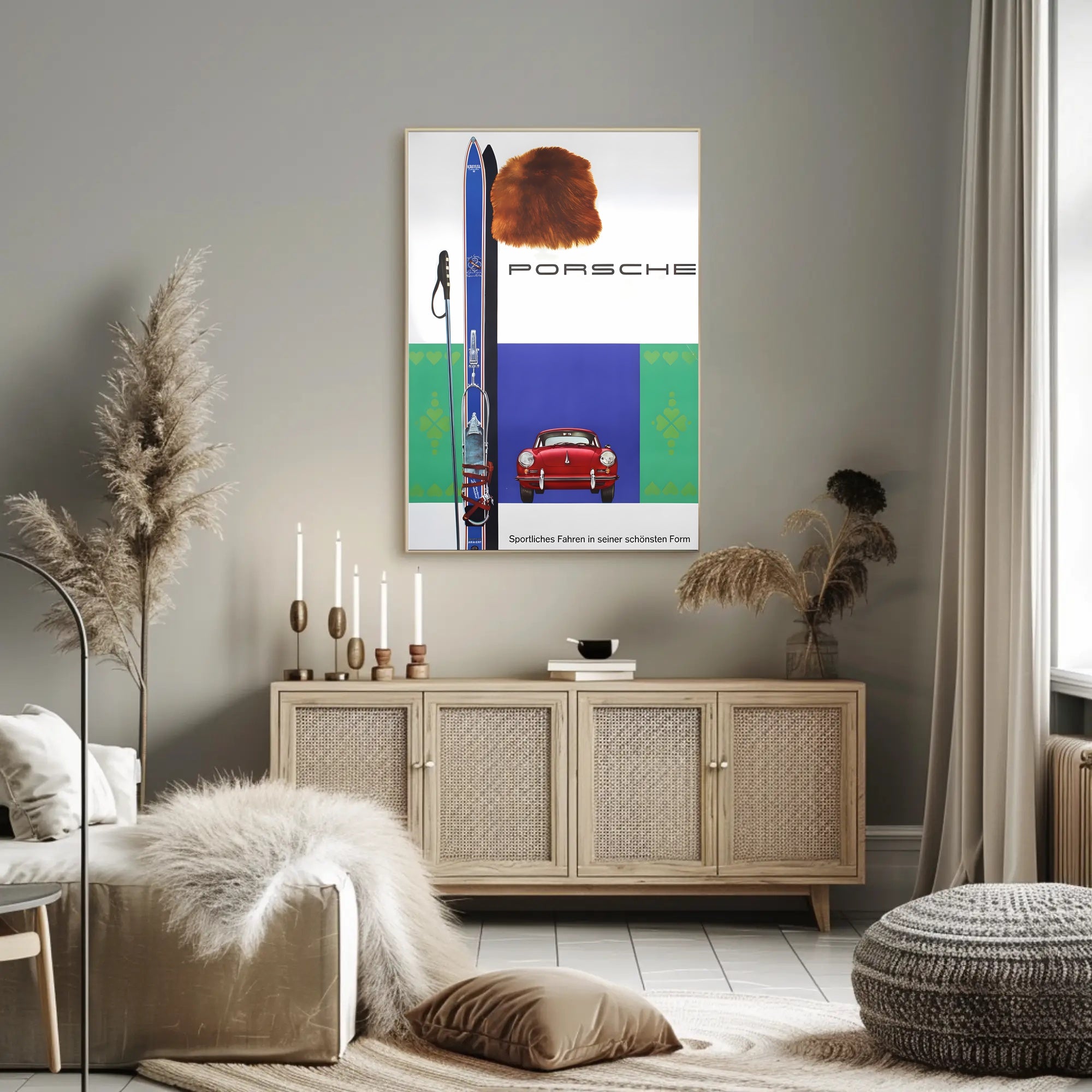 Porsche Winter Sports Elegance Poster