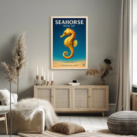 Seahorse Marine Life Poster PosterGoat