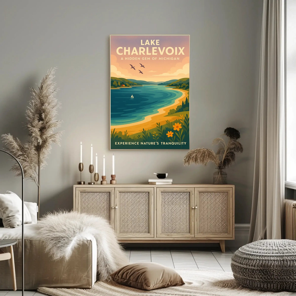 Lake Charlevoix A Hidden Gem Of Poster