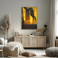 Alfred H. Smith Memorial Bridge Vintage Poster