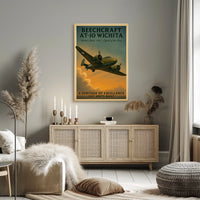 Beechcraft At-10 Wichita Legend Of The Poster
