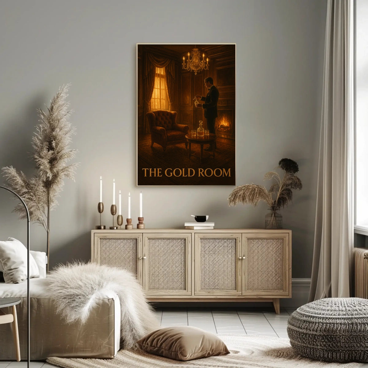 The Gold Room Poster