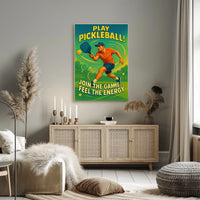 Play Pickleball Poster