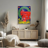 Skarpnäcksloppet Motorcykel and Midget Race Poster