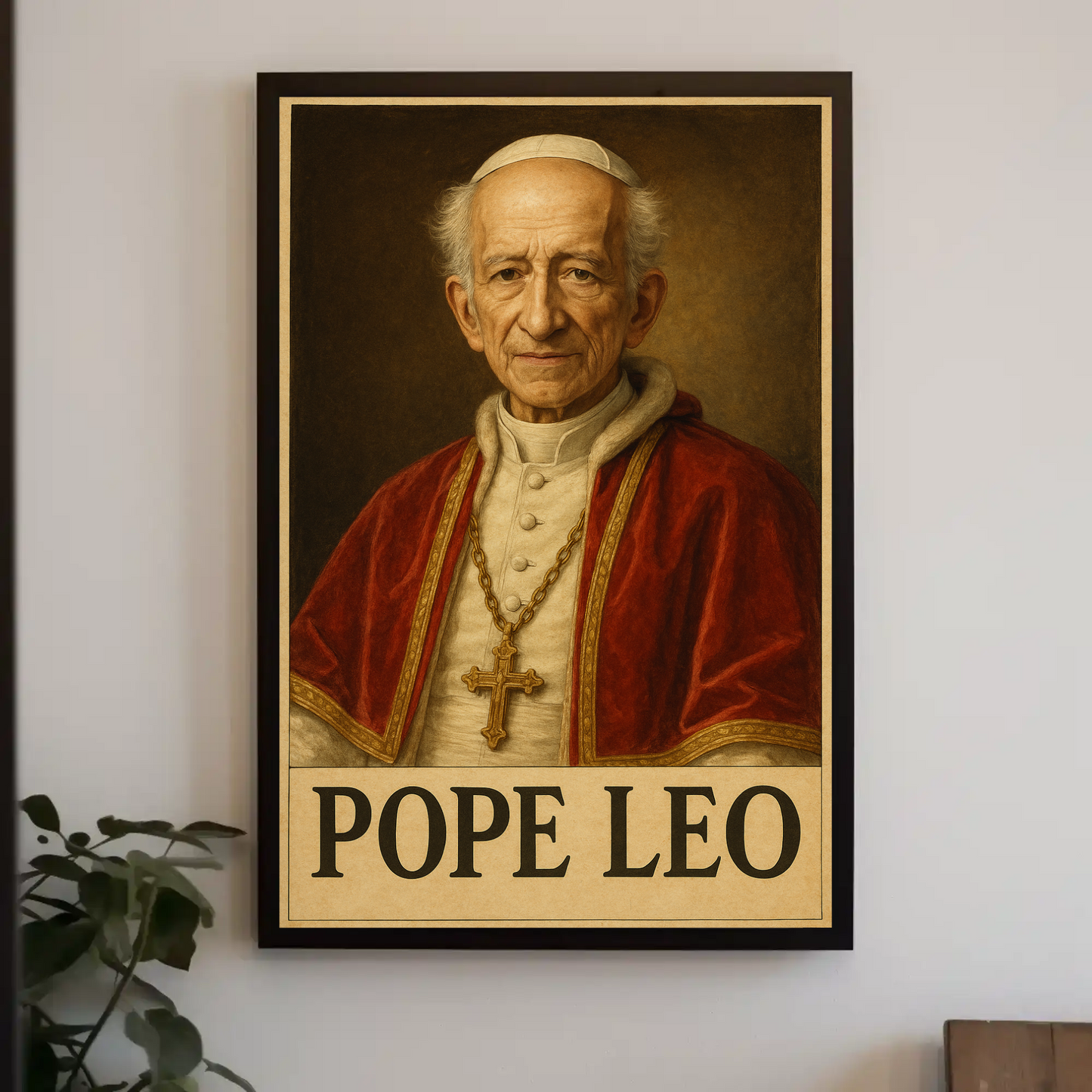 Portrait of Pope Leo XIII Portrait Poster