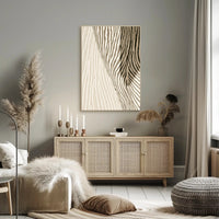 Zebra Stripe Illusion Poster