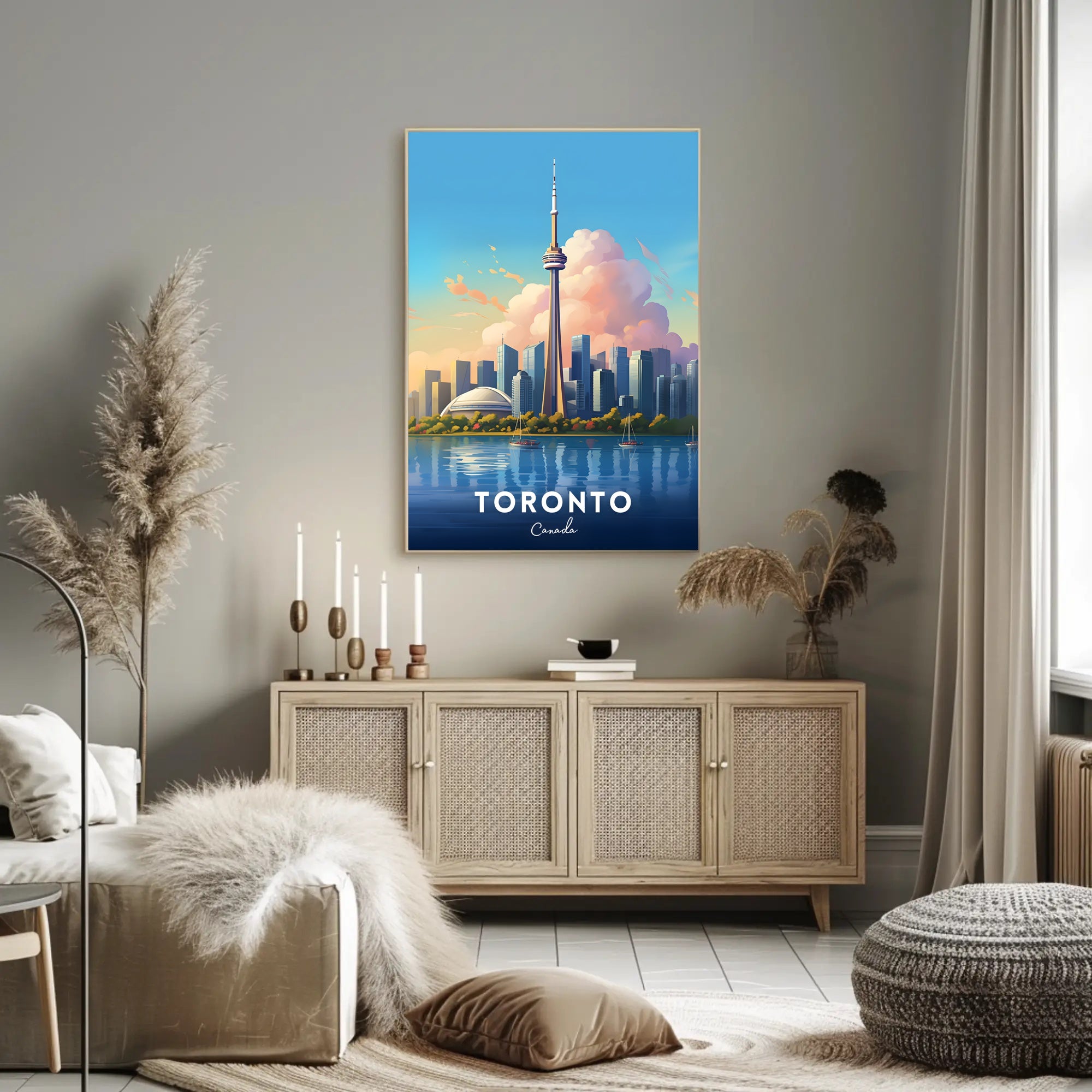 Toronto Skyline Poster