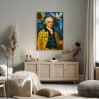 Historical Music Figure Vibrant Art Poster - Pop Culture Poster