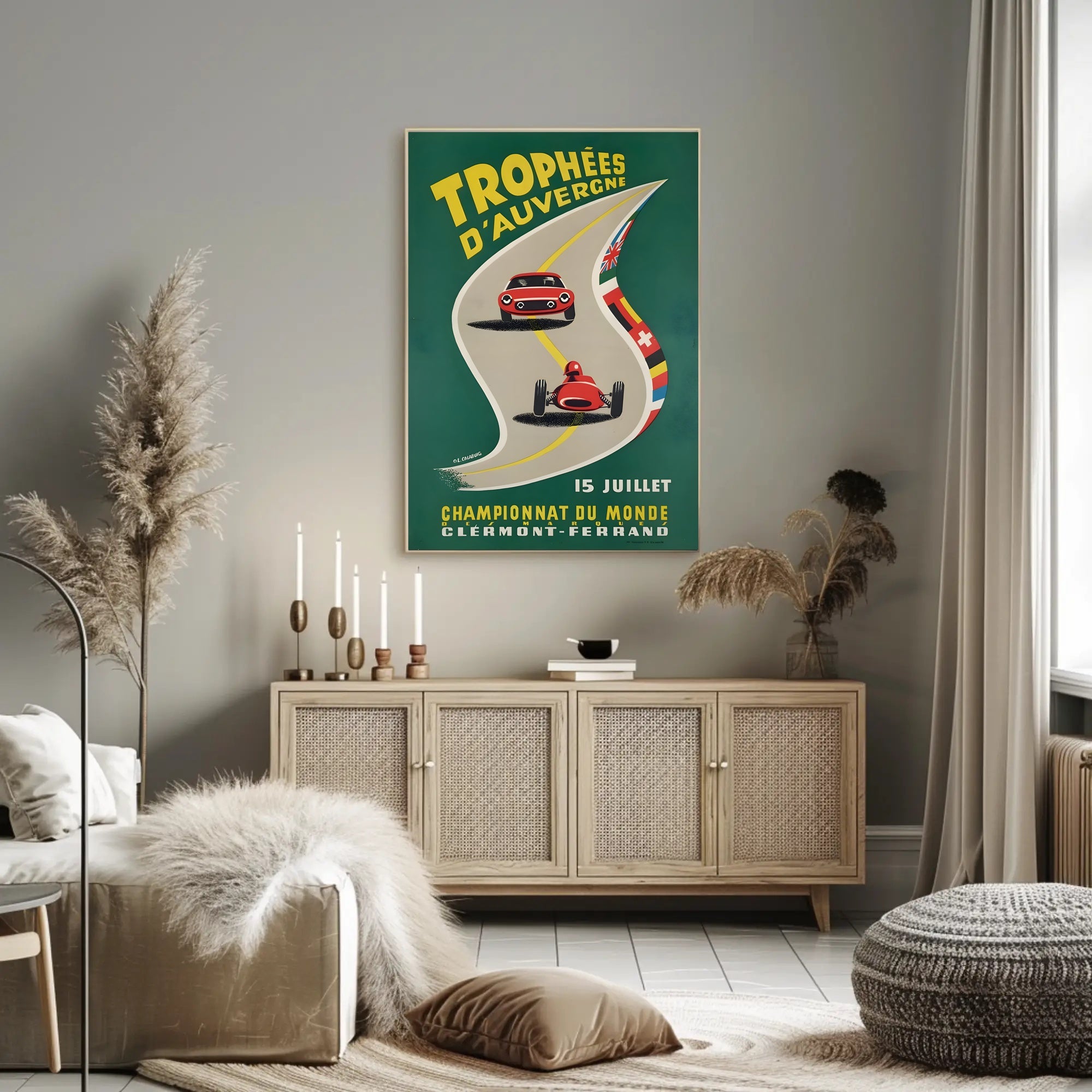 Trophées d'Auvergne Racing Event Poster