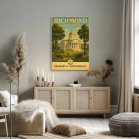 Richmond, Virginia: The Heart of Confederacy Poster