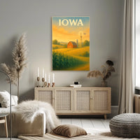 Iowa Countryside Poster