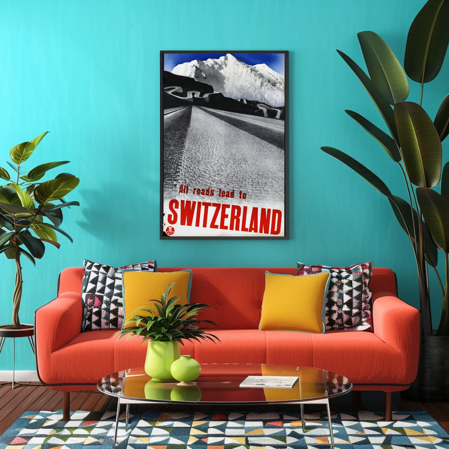 Switzerland Travel Poster