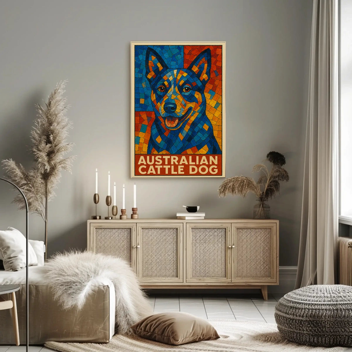 Australian Cattle Dog Art Poster