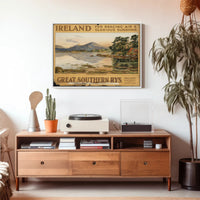 Ireland Glengarriff Killarney Vintage Poster PosterGoat