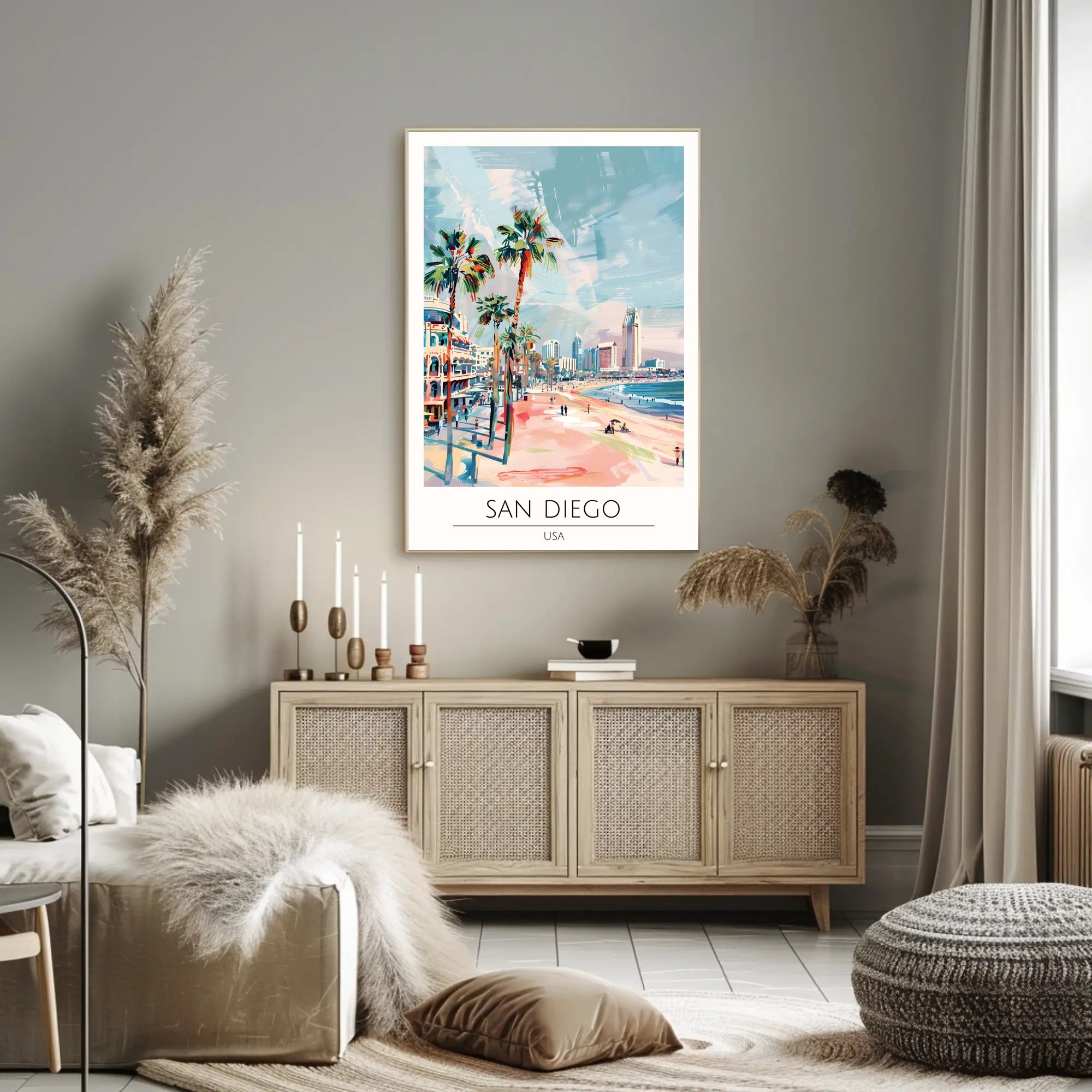 San Diego Scenic Poster PosterGoat