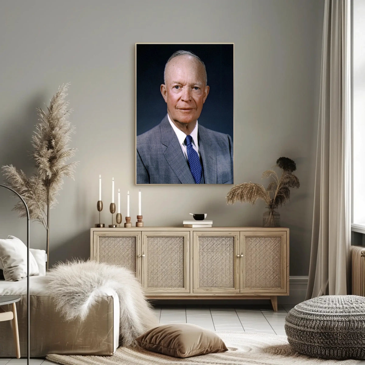 Formal Presidential Portrait – Dwight D. Eisenhower Poster