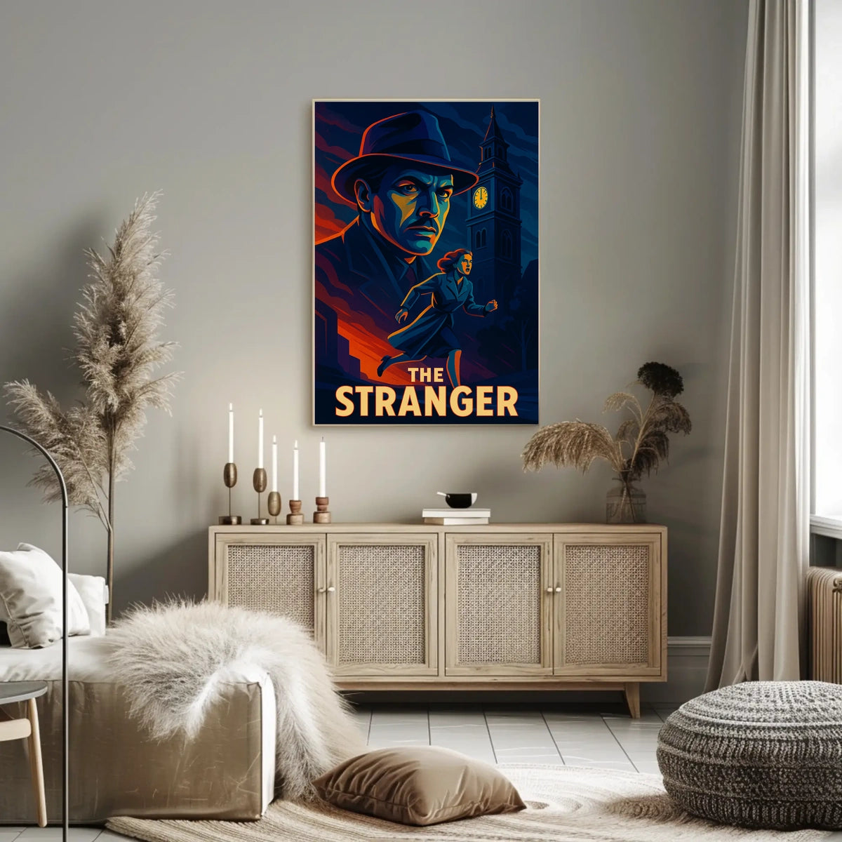 Albert Camus Stranger Photography Realism Wanderlust Poster