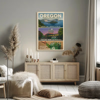Oregon Highlights Poster