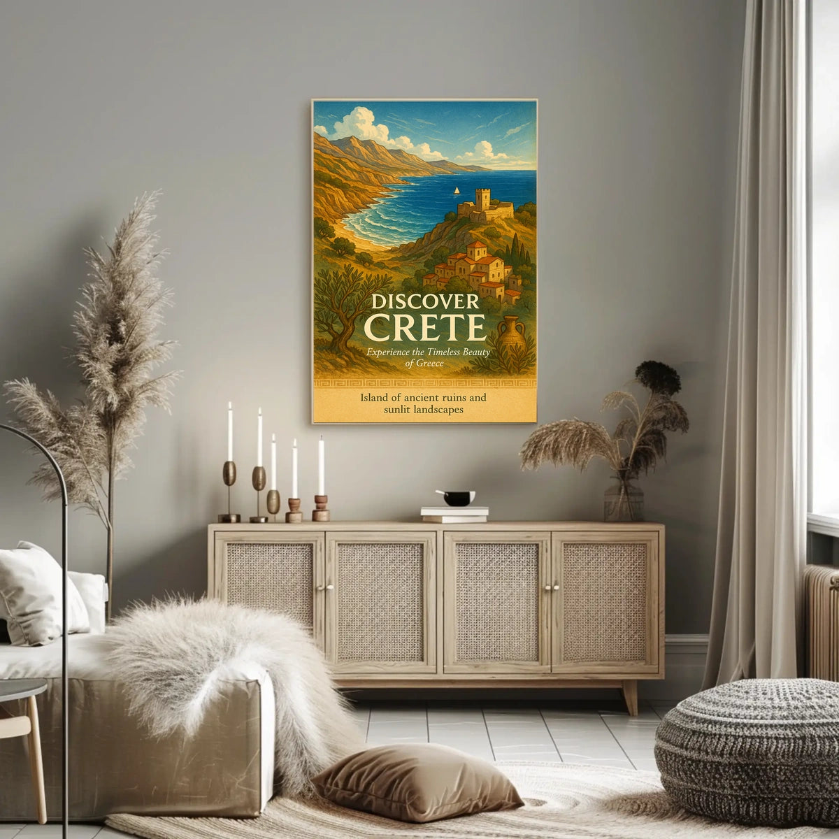 Discover Crete Poster