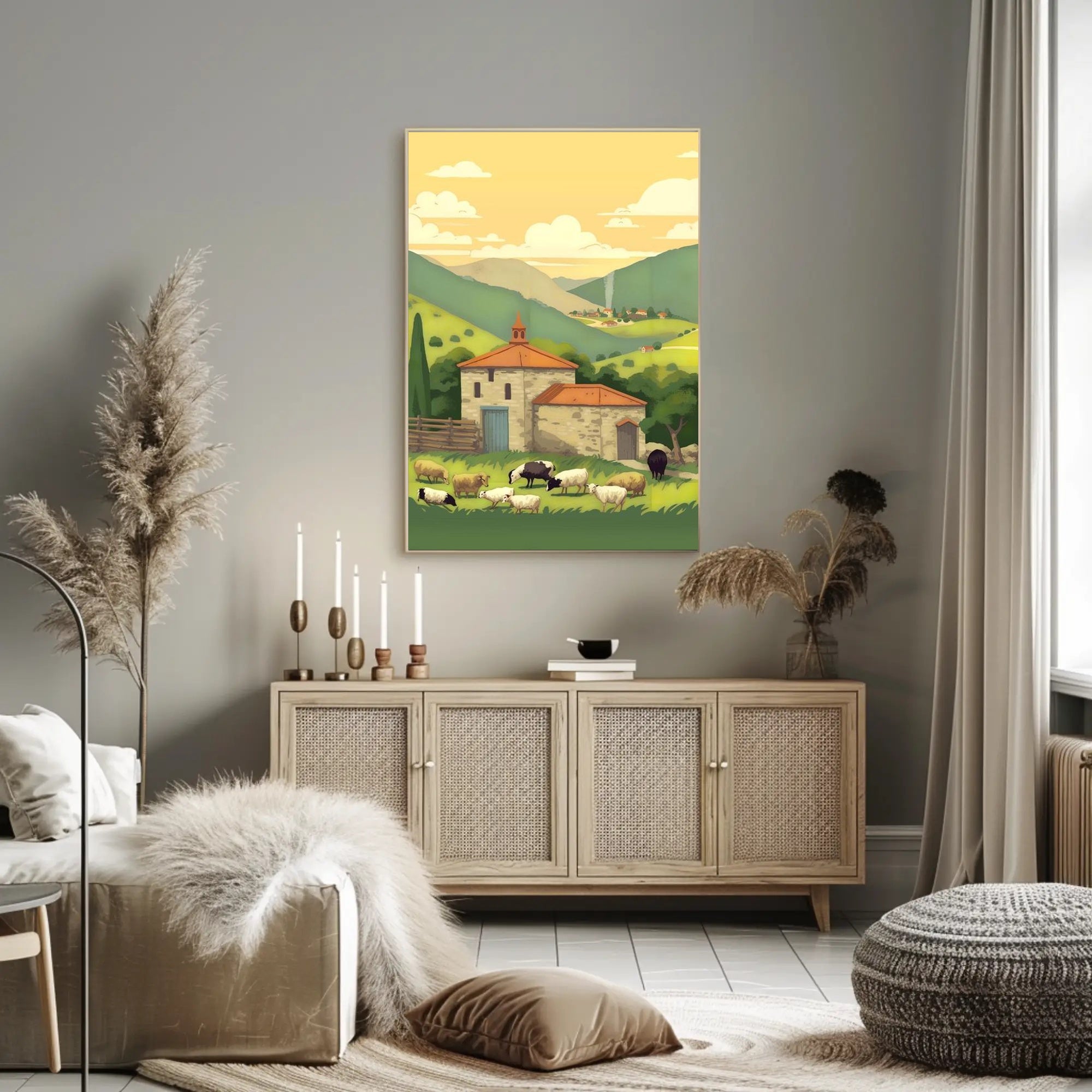 Pastoral Tranquility Poster