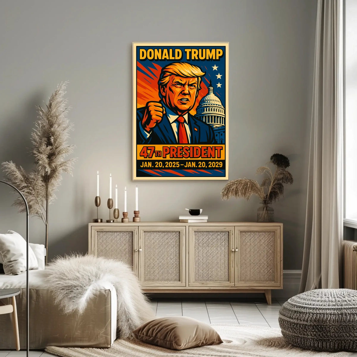 Donald Trump Guardians of Democracy Poster