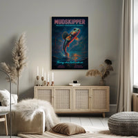 Mudskipper Natures Amphibious Marvel Poster