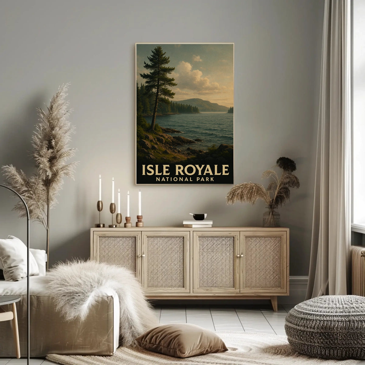 Isle Royale Scenic Wanderlust Poster