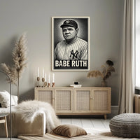 Babe Ruth Baseball Legend Poster