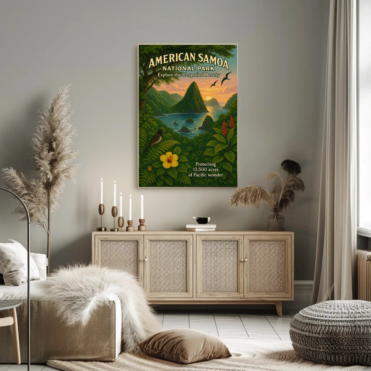 American Samoa National Park Poster