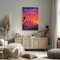 Dream-Inspired Los Angeles Cityscape Urban or Cityscape Poster