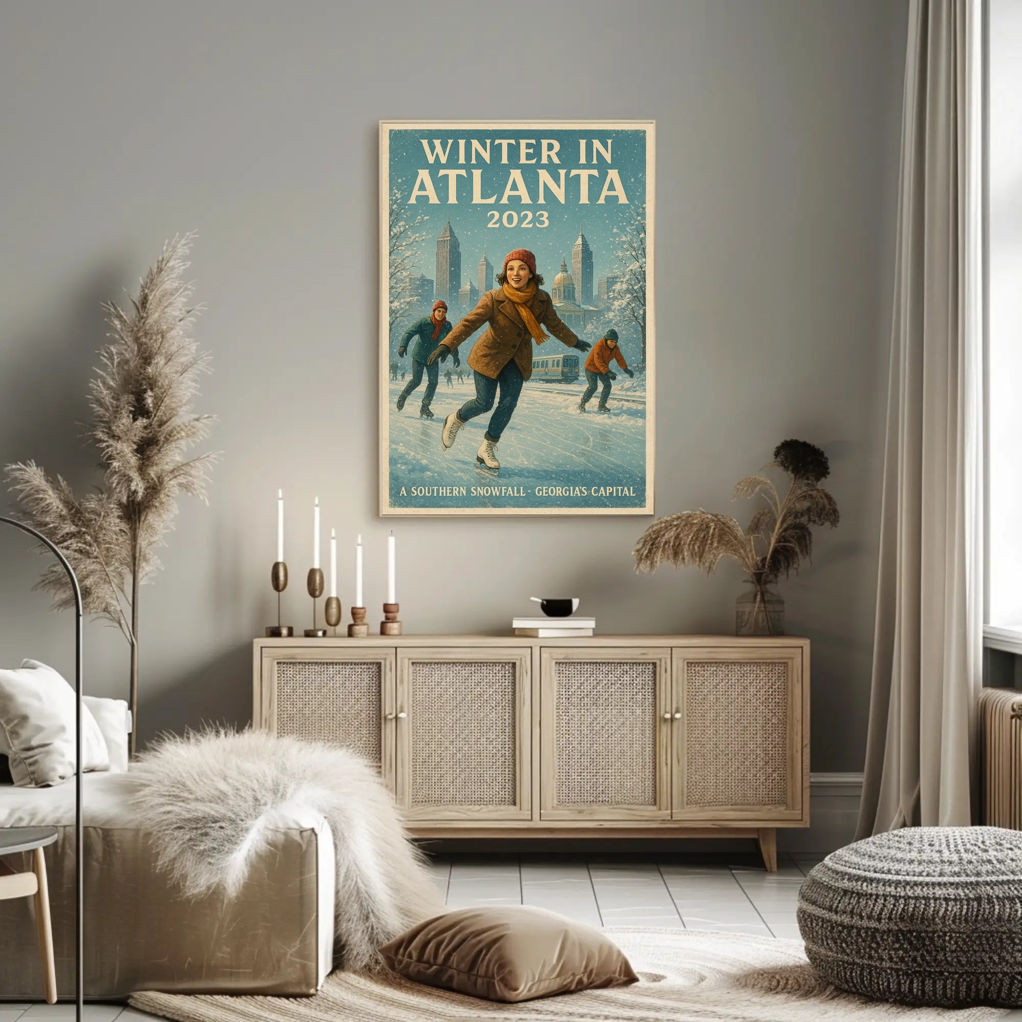 Winter in Atlanta 2023 Poster