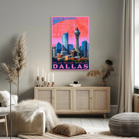 Dallas Cityscape Poster