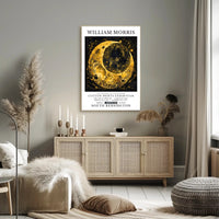 William Morris Cotton Prints Exhibition Poster